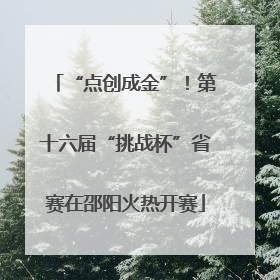 “点创成金”！第十六届“挑战杯”省赛在邵阳火热开赛