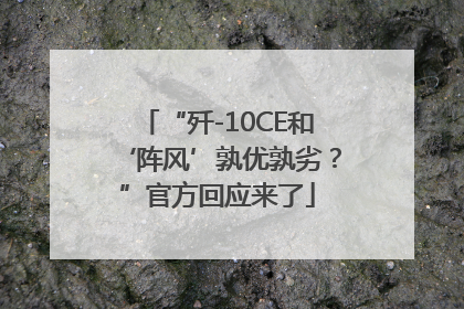 “歼-10CE和‘阵风’孰优孰劣？”官方回应来了