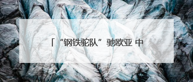 “钢铁驼队”驰欧亚 中欧班列加快山西开放步伐