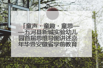 童声・童趣・童思——五河县新城实验幼儿园首届思维导图讲述嘉年华暨安徽省学前教育教研基地园项目阶段性成果展示活动