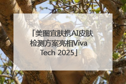 美图宜肤携AI皮肤检测方案亮相VivaTech 2025