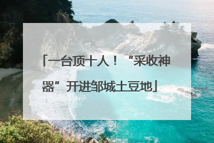 一台顶十人！“采收神器”开进邹城土豆地