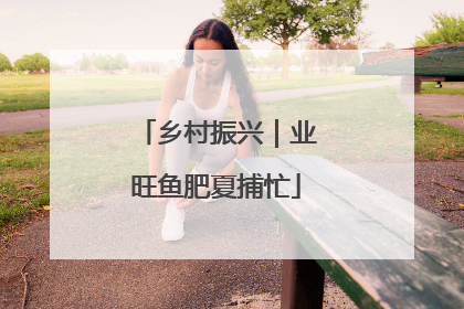 乡村振兴｜业旺鱼肥夏捕忙
