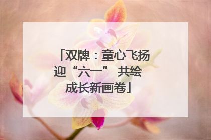 双牌：童心飞扬迎“六一” 共绘成长新画卷