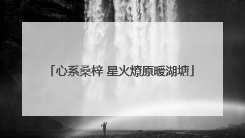 心系桑梓 星火燎原暖湖塘