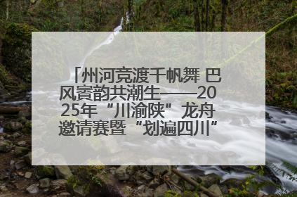 州河竞渡千帆舞 巴风賨韵共潮生——2025年“川渝陕”龙舟邀请赛暨“划遍四川”达川站圆满收官