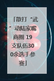 散打“武”动陆家嘴商圈 19支队伍300余选手参赛