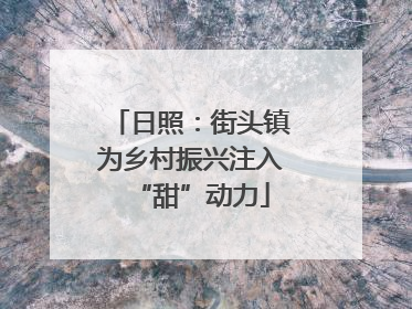 日照：街头镇为乡村振兴注入“甜”动力