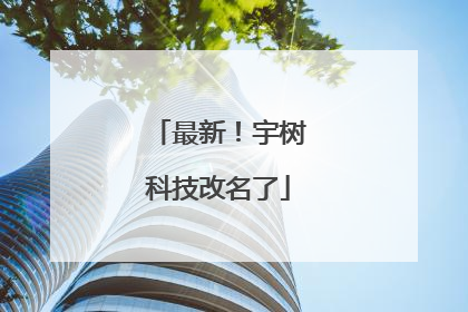 最新！宇树科技改名了