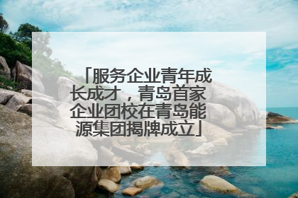服务企业青年成长成才，青岛首家企业团校在青岛能源集团揭牌成立