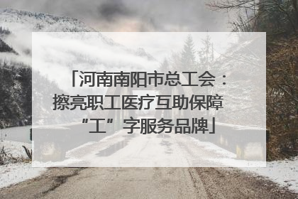 河南南阳市总工会：擦亮职工医疗互助保障“工”字服务品牌