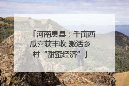 河南息县：千亩西瓜喜获丰收 激活乡村“甜蜜经济”