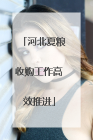 河北夏粮收购工作高效推进