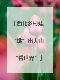 西北乡村娃“跳”出大山“看世界”