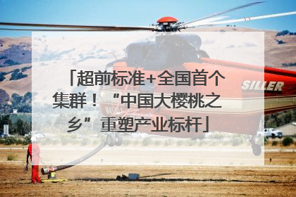 超前标准+全国首个集群！“中国大樱桃之乡”重塑产业标杆