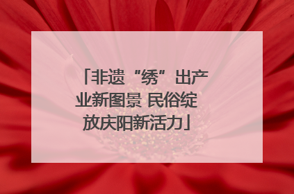 非遗“绣”出产业新图景 民俗绽放庆阳新活力