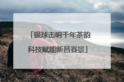 银球击响千年茶韵 科技赋能新昌赛景