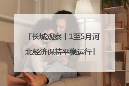 长城观察丨1至5月河北经济保持平稳运行
