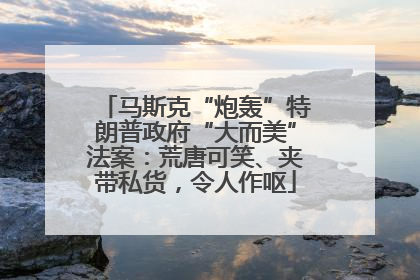 马斯克“炮轰”特朗普政府“大而美”法案：荒唐可笑、夹带私货，令人作呕