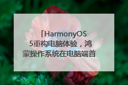 HarmonyOS 5重构电脑体验，鸿蒙操作系统在电脑端首次亮相丨新经济观察